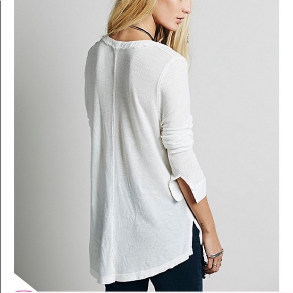 Free People “We the free” Every Girl Henley - Picture 3 of 7